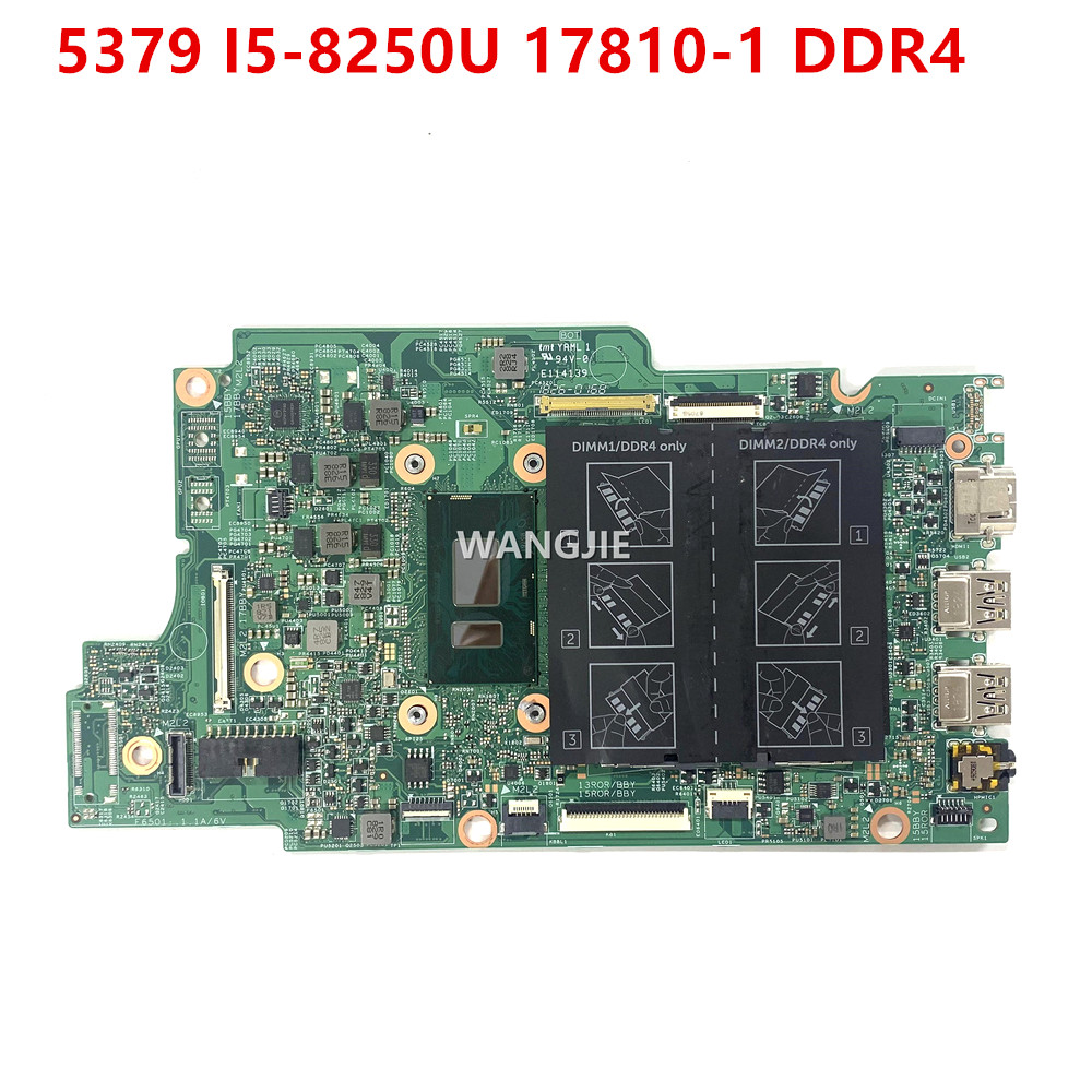 Ddr4 16Gb - 17810-1 FÜR DELL Inspiron 5379 Laptop-Motherboard