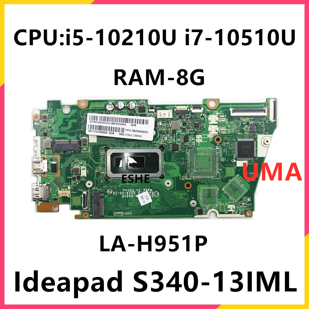 Ddr4 Laptop Ram - Für Lenovo IdeaPad S340-13IML Laptop-Motherboard Mit