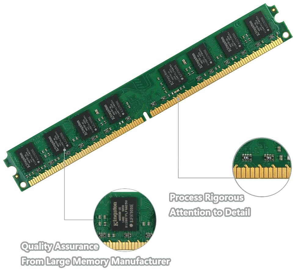 Kingston Memoria Ram Kit Deskt – Ddr2 Ram Bewertung und Preis