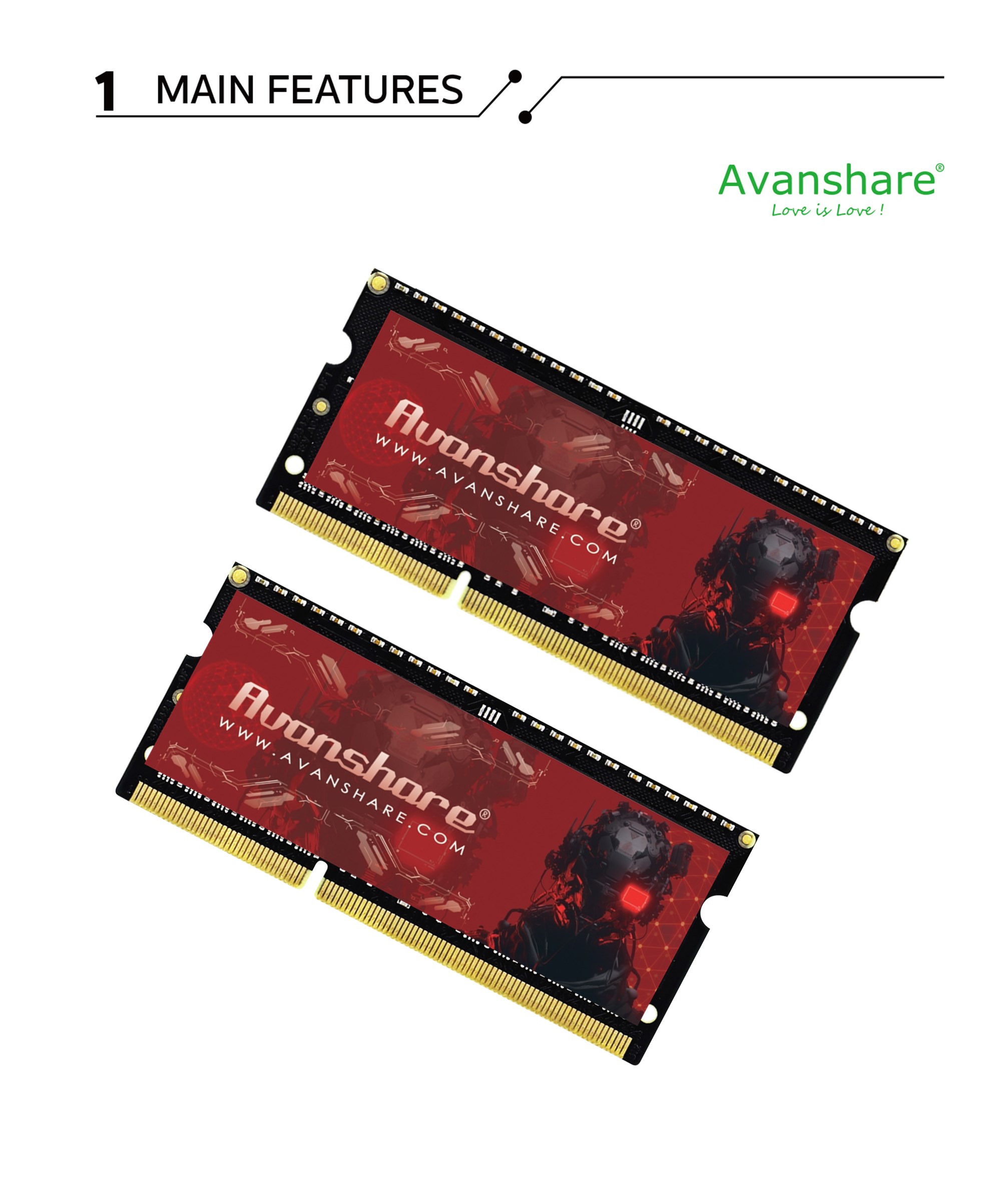 Avanshare RAM-Speicher DDR5 DD – Ddr4 2400Mhz Bewertung und Preis