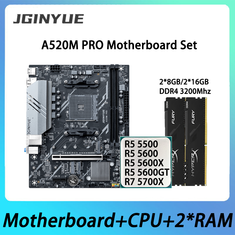 JGINYUE A520M PRO Motherboard- – Ddr4 3200Mhz Bewertung und Preis
