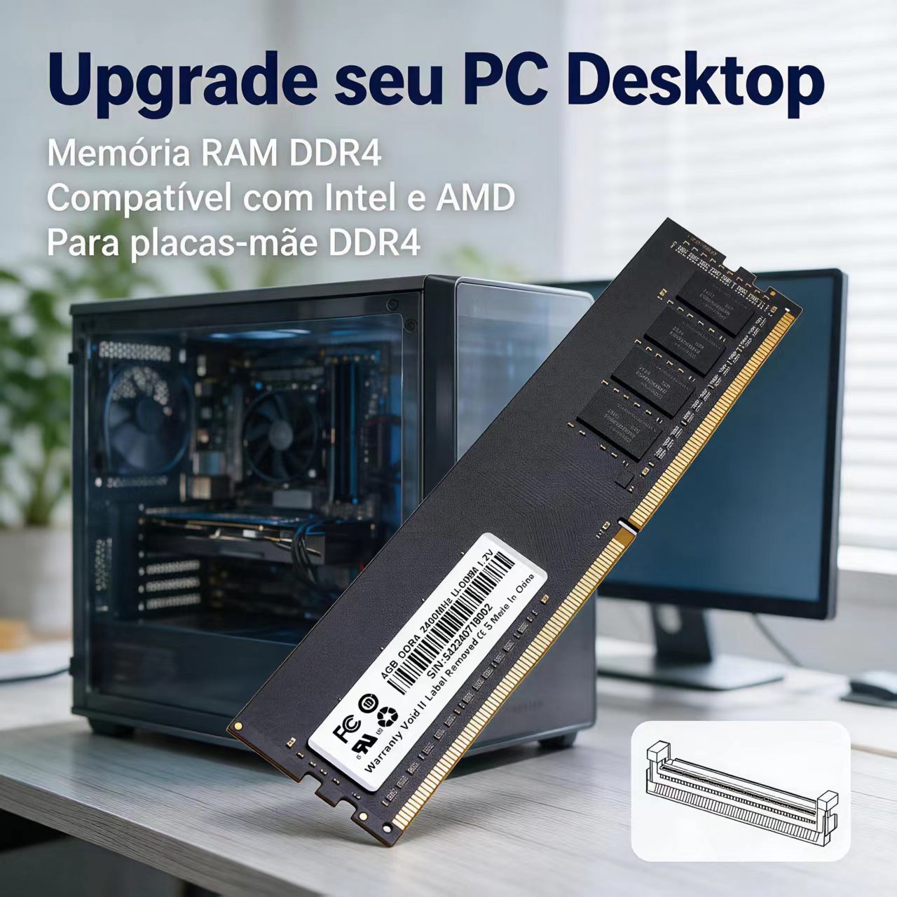 DDR4 RAM 4GB 8GB 2400MHz Deskt – Ddr4 2400Mhz Bewertung und Preis
